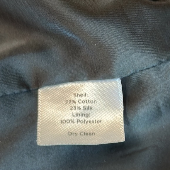 Talbots Silk Blend Textured Fully Lined Classic Little Black Dress Size 8P - Picture 12 of 16